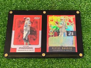 Payton Manning 2005 Topps Finest 332599 & 2006 Topps Finest
