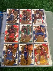 Binder Full of Basketball Cards