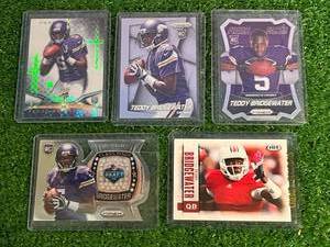 Teddy Bridgewater - 5 Different Cards