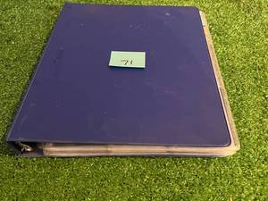 Binder of Baseball Cards - Stars & Rookies