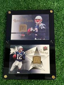 2 Tom Brady 2006 Fleer Ultra Insert Cards