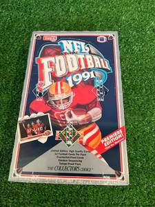 1991 Upper Deck Football Factory Sealed Box