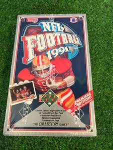 1991 Upper Deck Football Factory Sealed Box