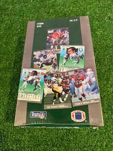 1991 Fleer Ultra Football Factory Sealed Wax Box