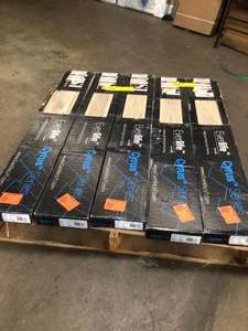 lot 4 image: MSI Woodland Alpine Mountain 7 in. x 48 in. Rigid Core Luxury Vinyl Plank Flooring (23.8 sq. ft.  case) (684) - good condition - review all pictures