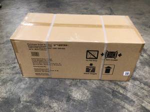 lot 25 image: Husky Ready-to-Assemble 24-Gauge Steel Wall Mounted Garage Cabinet in Black (28 in. W x 29 in. H x 12 in. D) - good condition - review all pictures