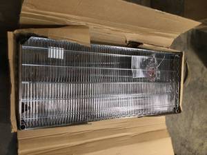 lot 26 image: HDX ChromeMax 5-Tier Heavy Duty Metal Wire Shelving Unit (60 in. W x 72 in. H x 24 in. D) - good condition - review all pictures