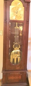 lot 209 image: Grandfather Clock