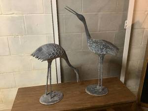 lot 308 image: Crane Statues