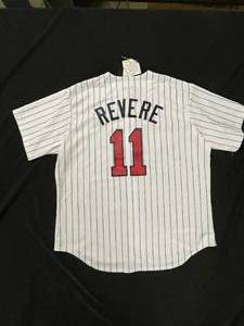 Ben Revere MN Twins autographed jersey