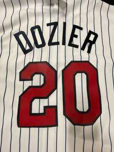 Dozier MN Twins autographed jersey