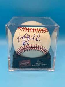Kent Hrbek MN Twins autographed HHH Metrodome 1982-2009 Commemorative baseball