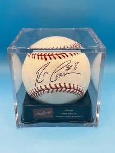 Ron Coomer MN Twins autographed baseball