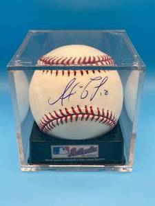 Alexi Casilla autographed baseball, MN Twins Target Field Inaugural Season 2010