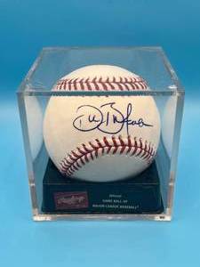 Drew Butera MN Twins autographed baseball