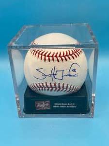 Scott Diamond MN Twins autographed baseball