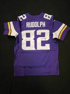 MN Vikings autographed jersey, Kyle Rudolph