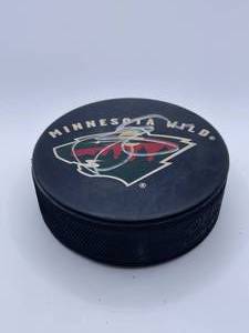 MN Wild autographed hockey puck, Setoguchi
