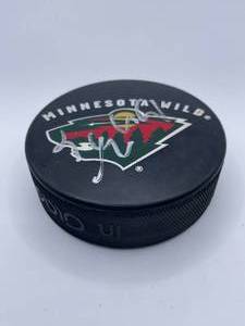 MN Wild autographed hockey puck, Zanon