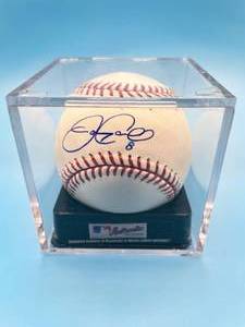 Jamey Carrol MN Twins authenticated autographed baseball