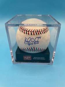 Kyle Gibson MN Twins autographed 2014 All-Star Game baseball