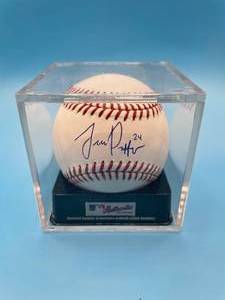 Trevor Plouffe MN Twins autographed baseball