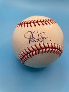 Denard Span MN Twins autographed baseball