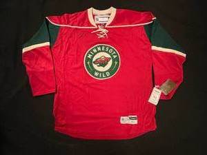 MN Wild Dany Heatley autographed hockey jersey