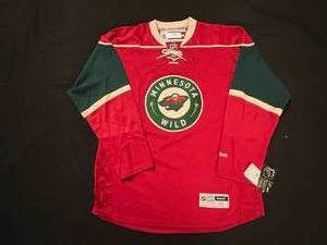 MN Wild Josh Harding autographed hockey jersey