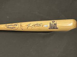 Jason Kubel MN Twins Target Field 2010 authenticated autographed baseball bat