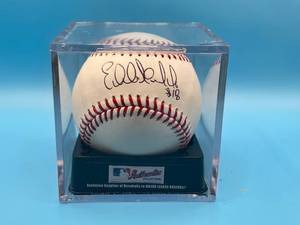 Eddie Guardado MN Twins authenticated autographed baseball