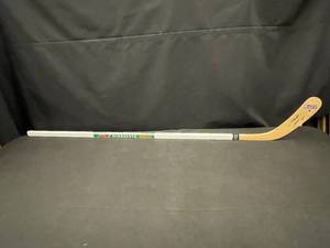 MN Wild autographed hockey stick, Mikko Koivu