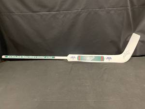 MN Wild autographed hockey stick, Niklas Nick Backstrom