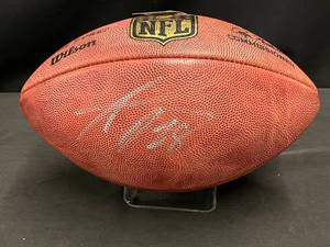 MN Vikings autographed football, Adrian Peterson