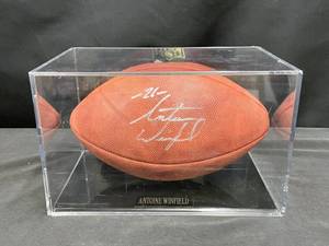 MN Vikings autographed football, Antoine Winfield Sr.