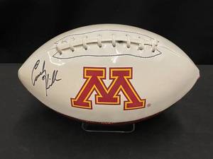 Jerry Kill U of MN autographed football