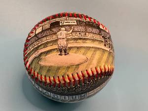 Final Day at Yankee Stadium Commemorative Unforgettaball Ball (retired), NEW