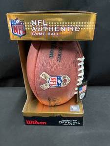 NFL Salute to Service Game Ball  football, Military Appreciation with camouflage ribbon, NEW