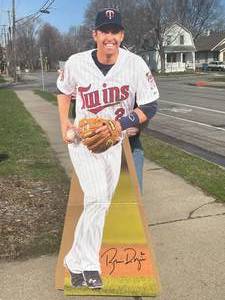Brian Dozier cardboard stand up display