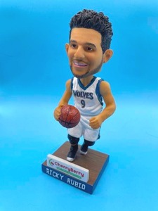 Ricky Rubio MN Timberwolves bobblehead, NIB