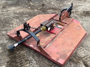 lot 10 image: Three-Point Brush Mower