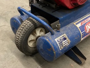 lot 11 image: IMC American Twin-Tank Air Compressor