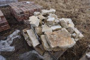 Pallet of Limestone Full Veneer Building Stone