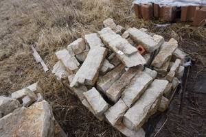 Pallet of Limestone Full Veneer Building Stone
