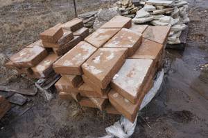 Pallet of 18 x 8 Sand Retaining Wall Caps