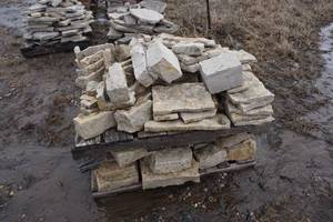 Pallet of Limestone Full Veneer Building Stone