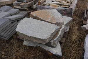 Pallet of Cut Field Stone Steps