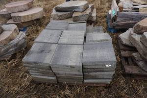 Pallet of 15 x 15 Concrete Pavers