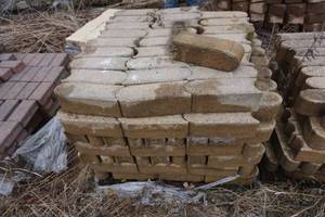 Pallet of Tan Bullet Pavers