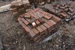 Pallet of Red Clay Pavers